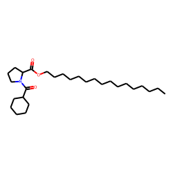 L-Proline, N-(cyclohexanecarbonyl)-, hexadecyl ester