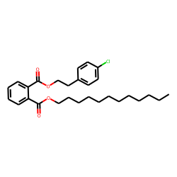 Phthalic acid, 2-(4-chlorophenyl)ethyl dodecyl ester
