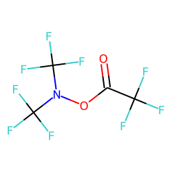 Ditrifluoromethyl(trifluorocarbonyloxy)amine