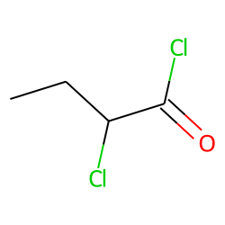 Butanoyl chloride, 2-chloro-