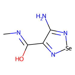 1,2,5-Selenadiazole-3-carboxamide, 4-amino-n-methyl-