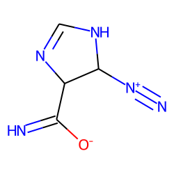Imidazole-4(or 5)-carboxamide, 5(or 4)-diazo-4,5-dihydro-