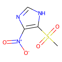 Imidazole, 5-(methylsulfonyl)-4-nitro-