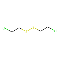 Disulfide, bis(2-chloroethyl)