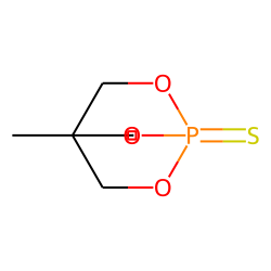 4-Methyl-2,6,7-trioxa-1-phosphabicyclo(2.2.2)octane-1-sulfide