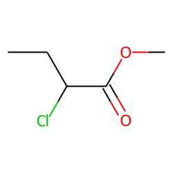 Butanoic acid, 2-chloro-, methyl ester