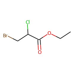 Propanoic acid, 3-bromo-2-chloro, ethyl ester
