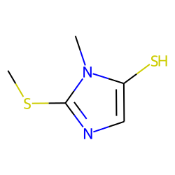 1-Methyl-2-(methylthio)-5-mercaptoimidazole