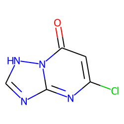 7-Chloro-s-triazolopyrimidine-5(1H)-one