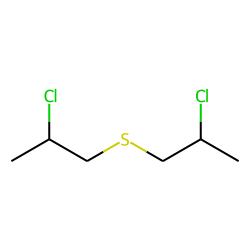 Sulfide, bis(2-chloropropyl)
