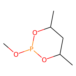 1,3,2-Dioxaphosphorinane,2-methoxy-4,6-dimethyl-(2«alpha»,4«alpha»,6«alpha»)-