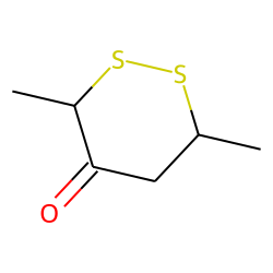 cis-3,6-dimethyl-1,2-dithian-4-one