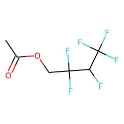 Acetic acid, 2,2,3,4,4,4-hexafluorobutyl ester