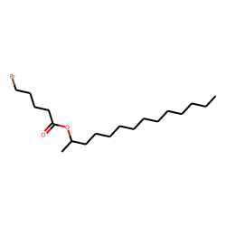 5-Bromovaleric acid, 2-tetradecyl ester