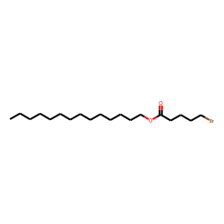 5-Bromovaleric acid, tetradecyl ester