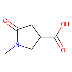 3-Pyrrolidinecarboxylic acid, 1-methyl-5-oxo-