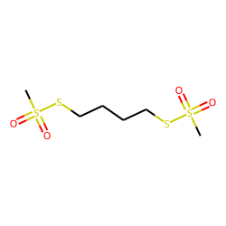 Methanesulfonothioic acid, S,S'-1,4-butanediyl ester