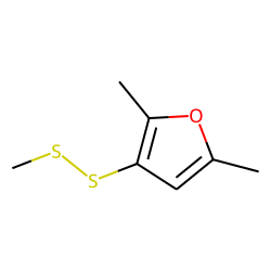 2,5-dimethyl-3-(methyldithio)furan