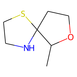 2-methyltetrahydrofuran-3-spiro-2'-thiazolidine