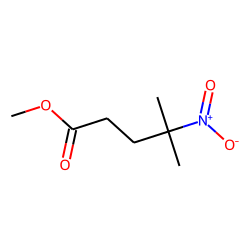 Pentanoic acid, 4-methyl-4-nitro-, methyl ester