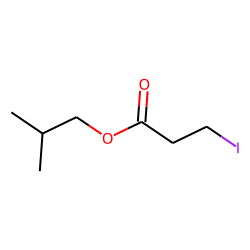 Propionic acid, 3-iodo-, isobutyl ester