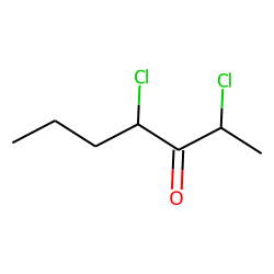 3-Heptanone, 2,4-dichloro (RR, SS)