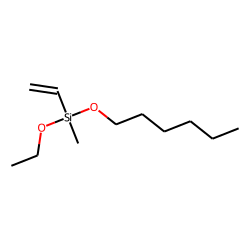 Silane, methylvinyl(hexyloxy)ethoxy-