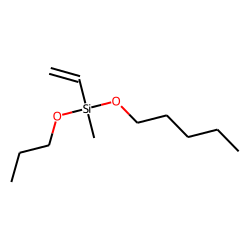 Silane, methylvinyl(pentyloxy)propoxy-