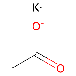 Acetic acid, potassium salt