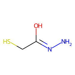 Acetic acid, mercapto-, hydrazide