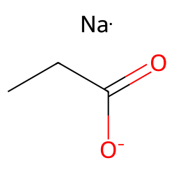 sodium propanoate