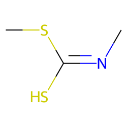 Methyl methylaminodithiocarbamate