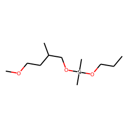 Silane, dimethyl(4-methoxy-2-methylbutoxy)propoxy-