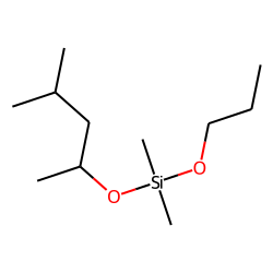 Silane, dimethyl(4-methylpent-2-yloxy)propoxy-