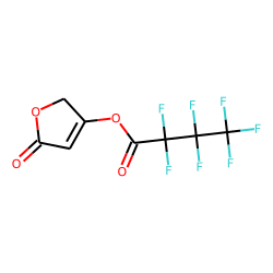 Tetronic acid, heptafluorobutyrate