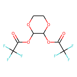 1,4-Dioxane-2,3-diol, bis(trifluoroacetate)