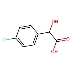 BENZENEACETIC ACID, 4-FLUORO-.ALPHA.-HYDROXY-