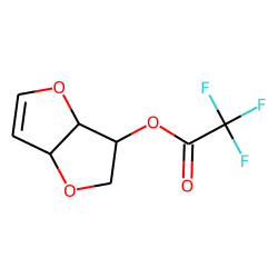 1,4:3,6-dianhydro-5-deoxy-2-O-(trifluoroacetyl)-D-xylo-hex-5-enitol