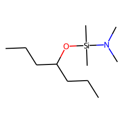 Silane, dimethyl(4-heptyloxy)dimethylamino-
