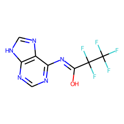 Adenine, N4-pentafluoropropionyl-