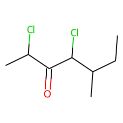 3-Heptanone, 2,4-dichloro-5-methyl (RR, SS)