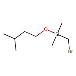 3-Methyl-1-butanol, bromomethyldimethylsilyl ether