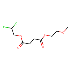 Succinic acid, 2,2-dichloroethyl 2-methoxyethyl ester