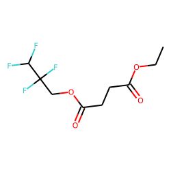 Succinic acid, ethyl 2,2,3,3-tetrafluoropropyl ester