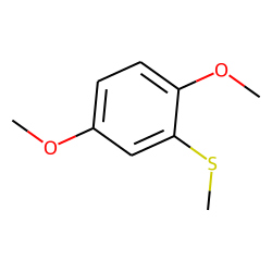 1,4-Dimethoxy-2-(methylthio)-benzene
