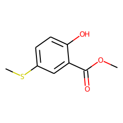 5-(Methylthio)salicylic acid, methyl ester