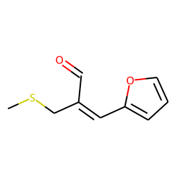 2-[(methylthio)methyl]-3-(2-furyl)acrolein (cis- or trans-)