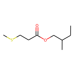 2-methylbutyl 3-(methylthio)propanoate