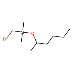 2-Hexanol, bromomethyldimethylsilyl ether