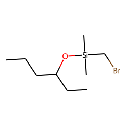 3-Hexanol, bromomethyldimethylsilyl ether